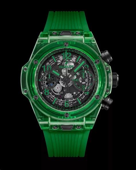 hublot greengo limited edition|Hublot unico green saxem review.